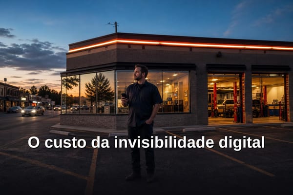 Estrutura de site simples para pequeno negócio - homepage com hero e CTA